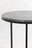 Light & Living Living Side table S/2 41x48+49x53,5 cm ALFIO brown marble+black House of Isabella UK