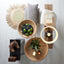 Light & Living Living Side table S/2 46x38,5+56x48 cm COLON rattan natural House of Isabella UK