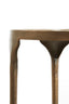 Light & Living Living Side table S/2 49,5x36+85x45 cm LAPAZ antique bronze+taupe House of Isabella UK