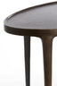 Light & Living Living Side table S/2 55x25,5x44+70x33x53 cm ARICA dark brown House of Isabella UK