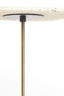 Light & Living Living Side table S/2 max 37,5x37,5x54 cm GIA trav white+d brn-brnz House of Isabella UK