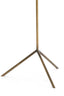 Light & Living Living Side table S/2 max 37,5x37,5x54 cm GIA trav white+d brn-brnz House of Isabella UK