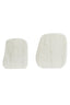 Light & Living Living Side table S/2 max 37,5x37,5x54 cm GIA trav white+d brn-brnz House of Isabella UK