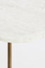 Light & Living Living Side table S/2 max 37,5x37,5x54 cm GIA trav white+d brn-brnz House of Isabella UK
