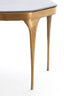 Light & Living Living Side table S/2 max 50x45,5x50 cm AVI glass smoke+ant bronze House of Isabella UK