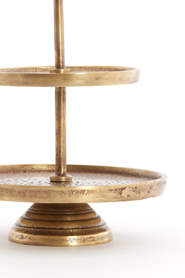 Light & Living Living Stand 3 layers 32x48 cm LUTEK antique bronze House of Isabella UK