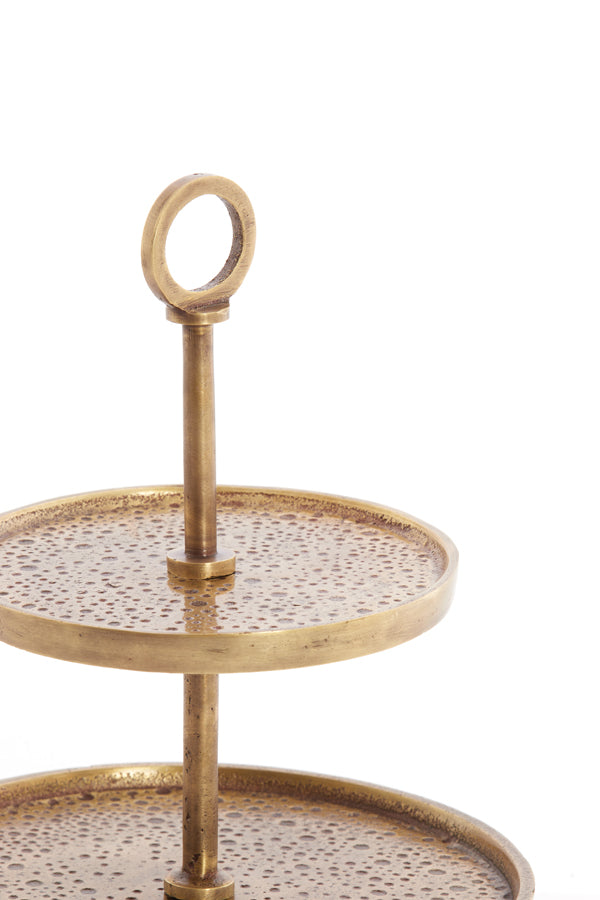 Light & Living Living Stand 3 layers 32x48 cm LUTEK antique bronze House of Isabella UK