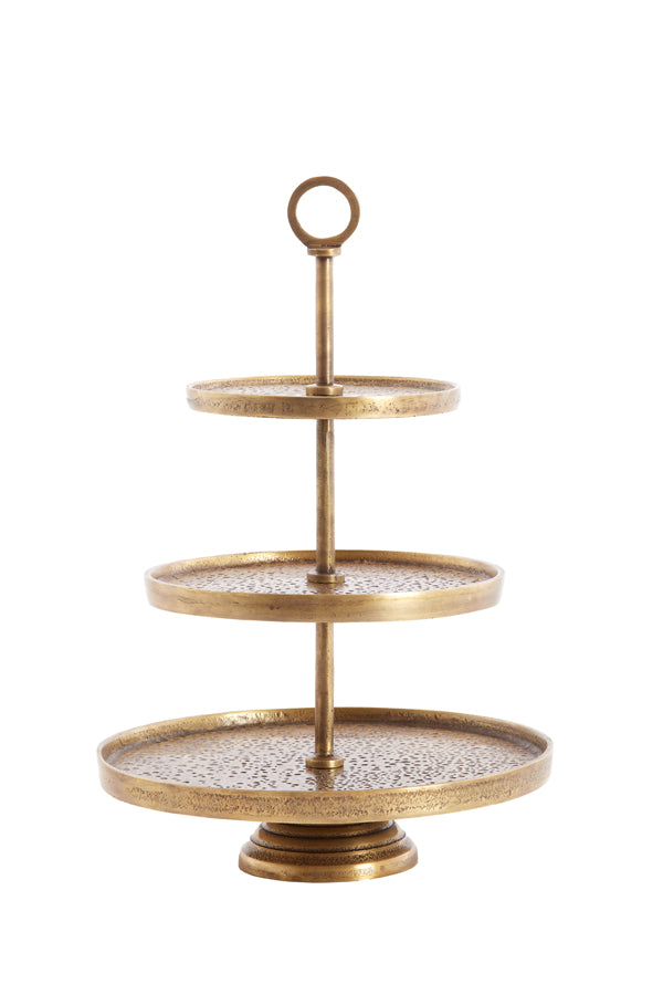 Light & Living Living Stand 3 layers 32x48 cm LUTEK antique bronze House of Isabella UK