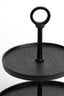 Light & Living Living Stand 3 layers 32x48 cm LUTEK black House of Isabella UK
