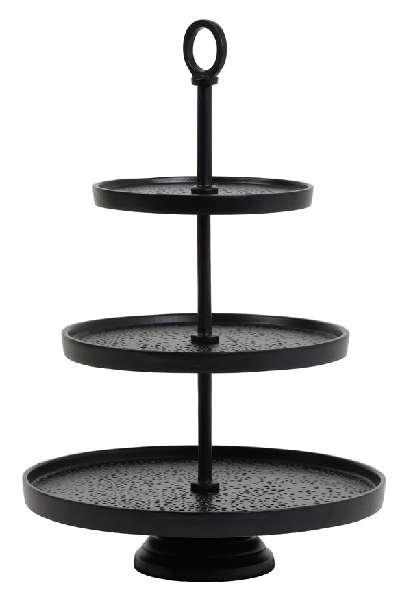 Light & Living Living Stand 3 layers 32x48 cm LUTEK black House of Isabella UK