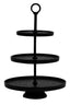 Light & Living Living Stand 3 layers 32x48 cm LUTEK black House of Isabella UK