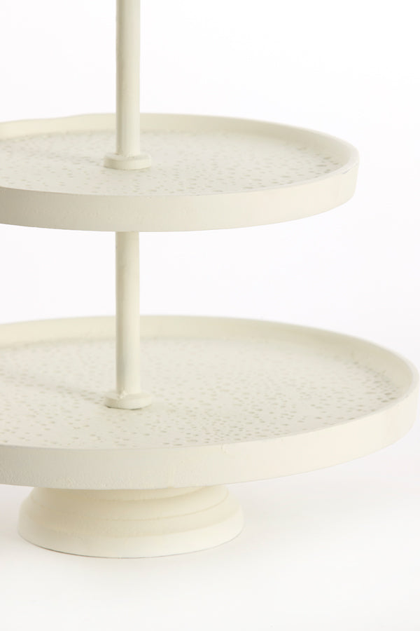 Light & Living Living Stand 3 layers 32x48 cm LUTEK cream House of Isabella UK