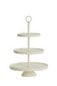 Light & Living Living Stand 3 layers 32x48 cm LUTEK cream House of Isabella UK
