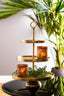 Light & Living Living Stand 3 layers 32x48 cm LUTEK gold House of Isabella UK