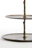 Light & Living Living Stand 3 layers 35x31x45 cm TRESA antique bronze House of Isabella UK