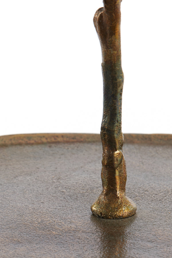 Light & Living Living Stand 3 layers 35x31x45 cm TRESA antique bronze House of Isabella UK