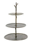 Light & Living Living Stand 3 layers 35x31x45 cm TRESA antique bronze House of Isabella UK