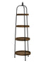 Light & Living Living Stand 4 layers 48x167 cm KARSON wood+black House of Isabella UK