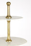 Light & Living Living Stand 5 layers 79x175 cm VERMENTINO marble white House of Isabella UK