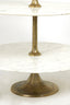 Light & Living Living Stand 5 layers 79x175 cm VERMENTINO marble white House of Isabella UK