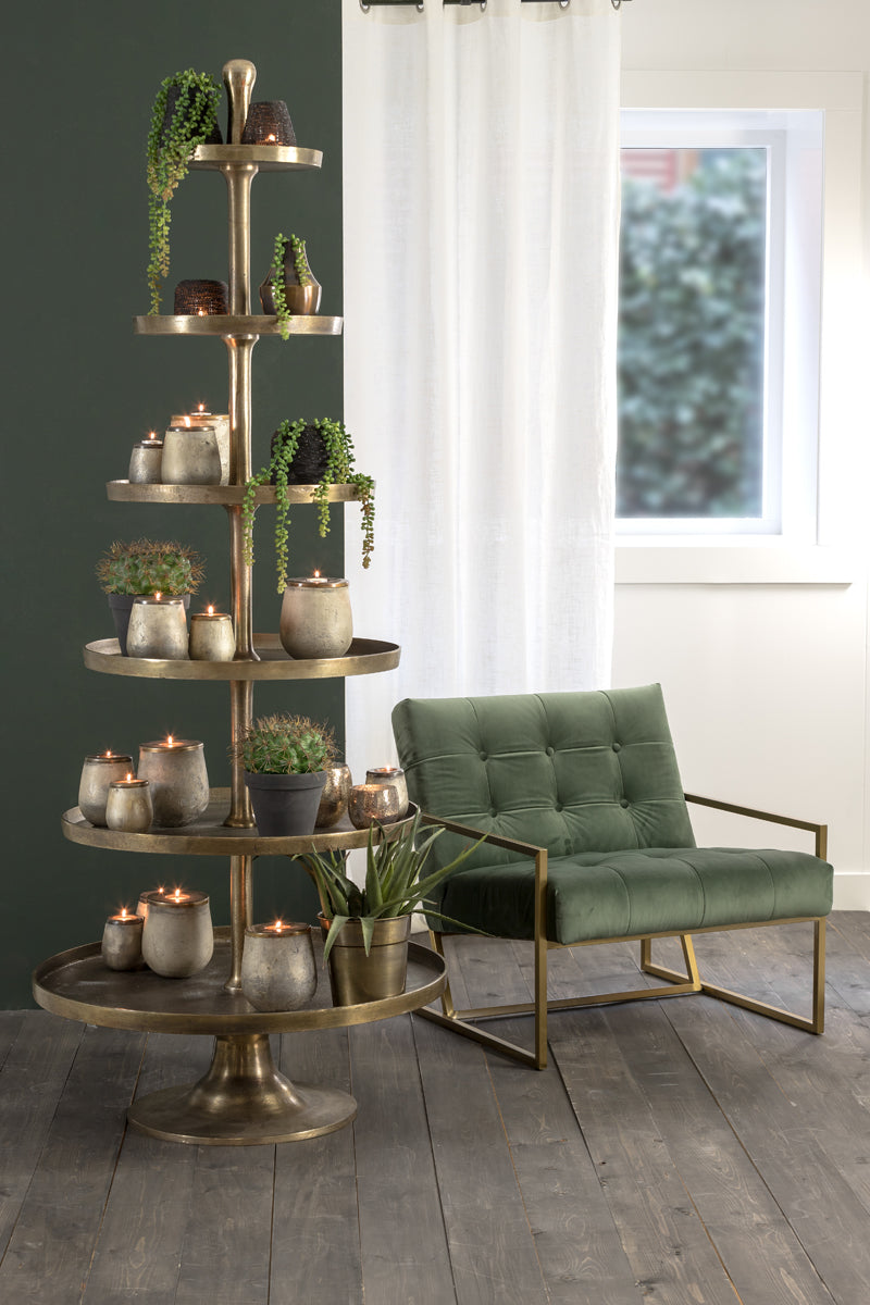 Light & Living Living Stand 6 layers 80x200 cm HOKKSUND antique bronze House of Isabella UK