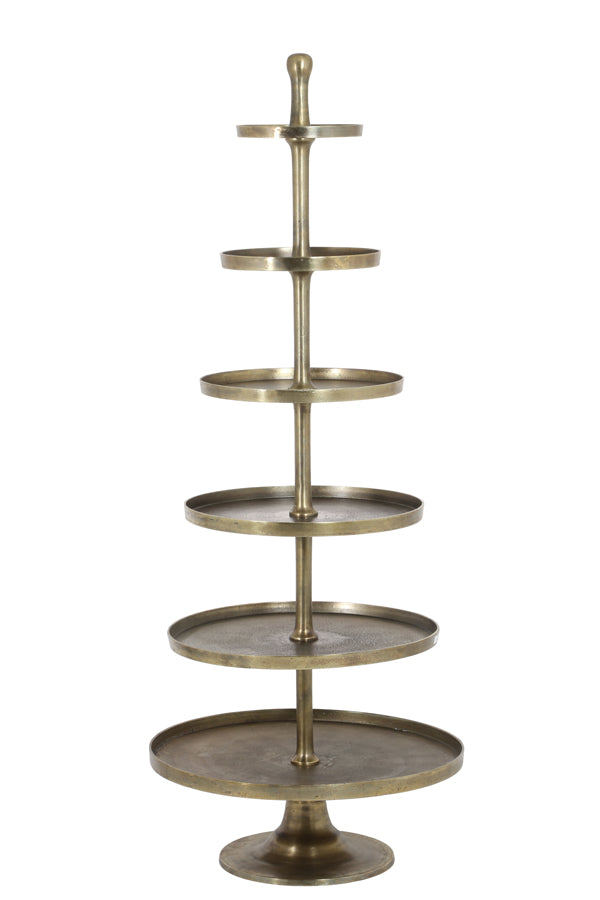 Light & Living Living Stand 6 layers 80x200 cm HOKKSUND antique bronze House of Isabella UK