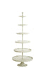 Light & Living Living Stand 6 layers 80x200 cm HOKKSUND cream House of Isabella UK