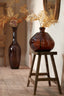 Light & Living Living Stool 47x24x50 cm SANZA wood natural House of Isabella UK