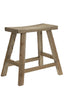 Light & Living Living Stool 47x24x50 cm SANZA wood natural House of Isabella UK