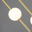 Light My House 3 Light Colours Dual Globe Pendant Light Changeable Colour Modern Bedroom Ceiling House of Isabella UK