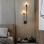 Light My House Black Right / 12W|Warm White (2700-3500K) Spire Sleek LED Wall Light 12W Warm White Modern Metal G9 Bulb House of Isabella UK
