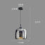 Light My House Black / Warm White Dildale Black Gold Pendant Lamp LED Warm Light Adjustable Height House of Isabella UK