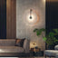 Light My House Disc Texture Marble Wall Lamp - Warm LED Light Modern Home Decor House of Isabella UK