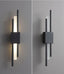 Light My House Emporium LED Wall Lamp Black Gold Warm Light Hard Wired Modern House of Isabella UK