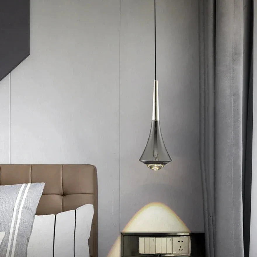 Light My House Gold Black / Warm White 3000K Dropping Pendant Light LED Integrated Adjustable Height Warm Light House of Isabella UK