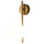 Light My House Gold Globe Wall Lamp - Luxury Bedroom Living Room Light Fixture House of Isabella UK