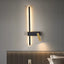 Light My House Left / Warm White (2700-3500K) Bold Gold Black LED Wall Lamp Dual Switch Reading Light Bedside House of Isabella UK