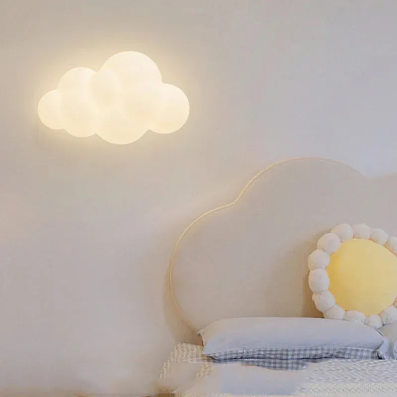Light My House Remote Control Cloud Wall Lamp LED Adjustable Light Temperature House of Isabella UK