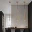Light My House Sleek Drop Pendant Light - LED Integrated Adjustable Height Warm Light House of Isabella UK