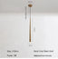 Light My House Sleek Drop Pendant Light - LED Integrated Adjustable Height Warm Light House of Isabella UK