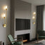 Light My House Spire Sleek LED Wall Light 12W Warm White Modern Metal G9 Bulb House of Isabella UK
