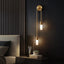 Light My House Spire Sleek LED Wall Light 12W Warm White Modern Metal G9 Bulb House of Isabella UK