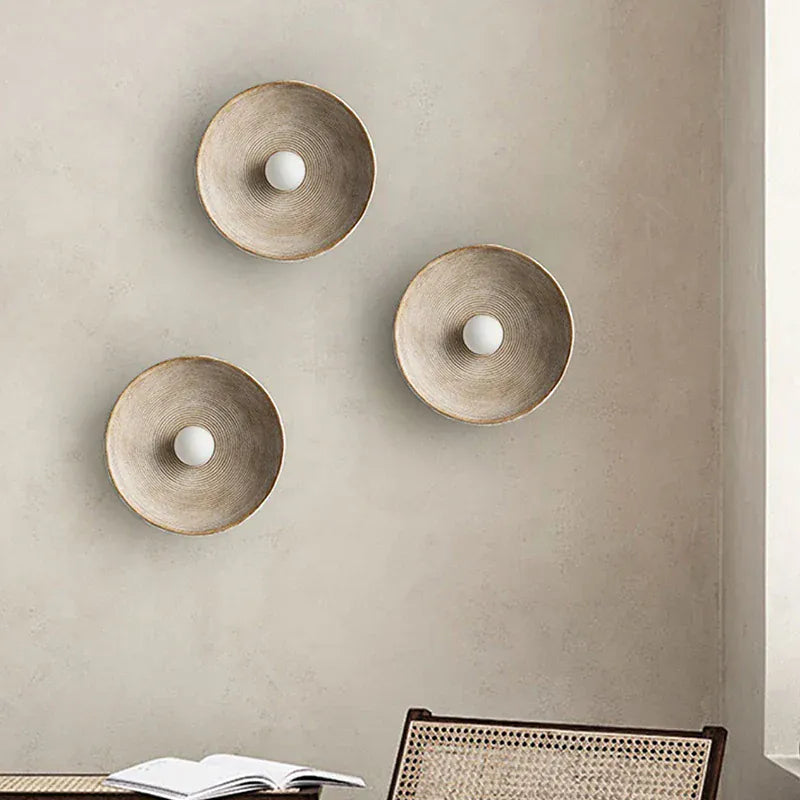 Light My House Warm White (2700-3500K) Desert Wall Lamp Scandi Style Warm White LED Light Bedroom House of Isabella UK