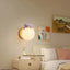Light My House warm-white Bear Wall Light LED Kids Nursery Moon Night Light Bedroom Decor House of Isabella UK