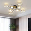 Light My House Warm White Chemistry Flush Mount Chandelier Gold LED 130cm Low Ceiling Light House of Isabella UK
