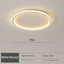 Light My House White / 30cm / Remote Controlled Dimmable LED Ring Flush Mount Chandelier - Dimmable Ceiling Light Black/White House of Isabella UK