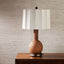 Light Hearted Table Lamp in Smoky Alabaster