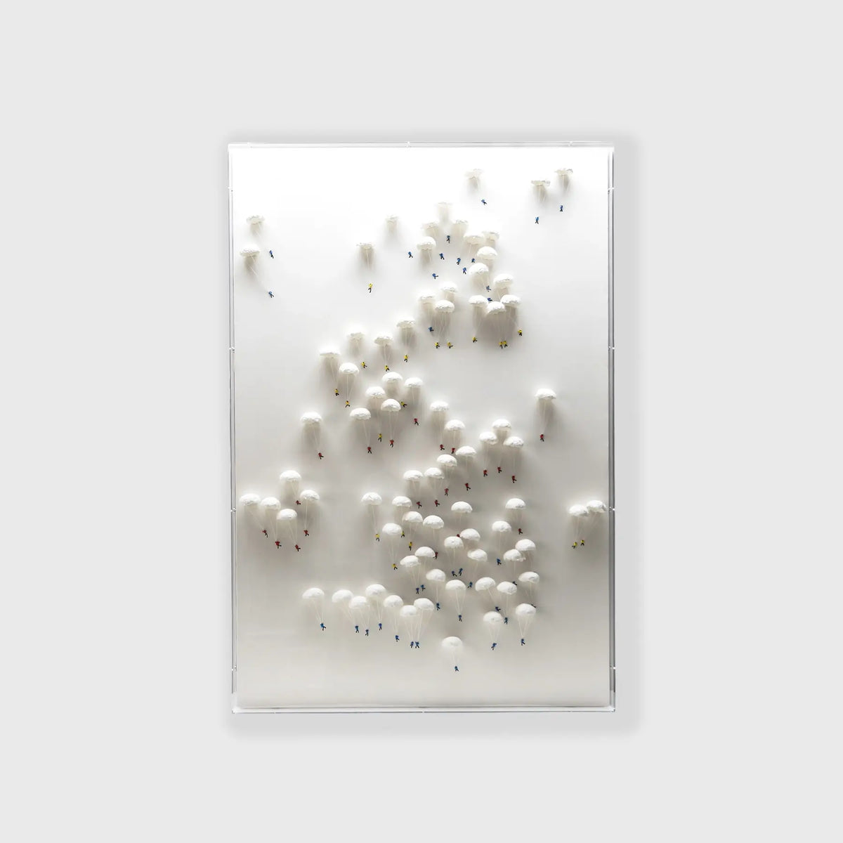 Parachute Handmade Dimensional Paper Wall Art