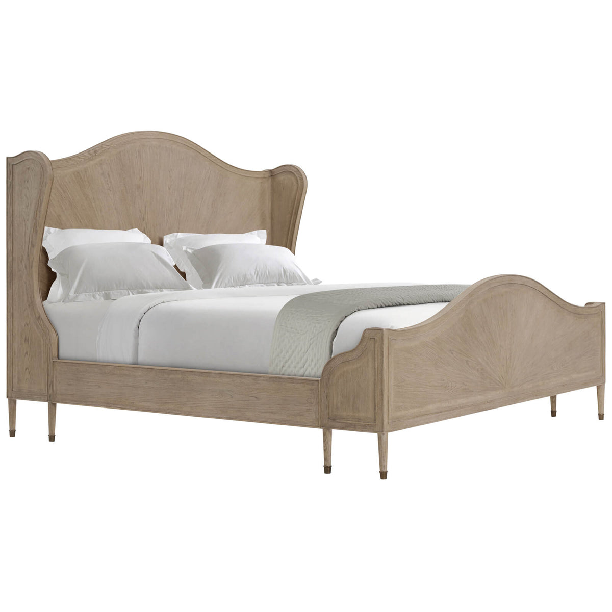 Linden Grove Bed in Riverwash Oak - UK Super King Size