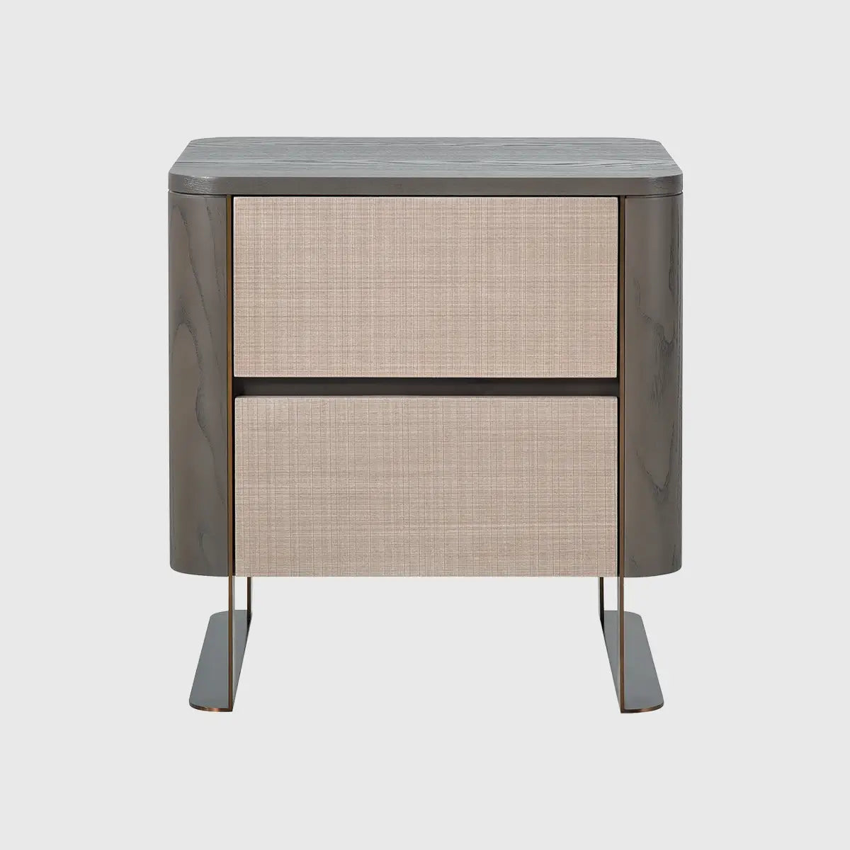 Lizzi 2 Drawer Bedside Macchiato Lizzi 2 Drawer Bedside Macchiato: Modern Elegance with Practical Appeal